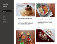 Tablet Screenshot of ladyacekitchen.com